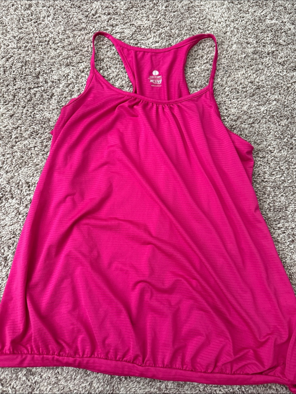 Old Navy Women's Racerback Tank - Hot Pink
